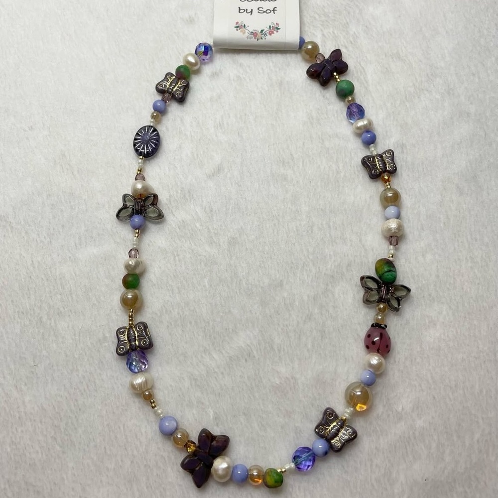 Handmade fairy necklace